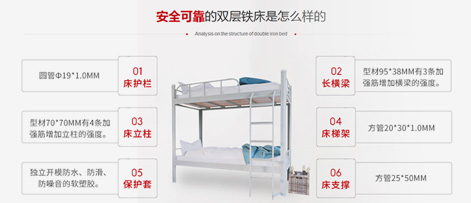 新建校區(qū)該如何選擇一款靠譜的學(xué)生宿舍上下床？