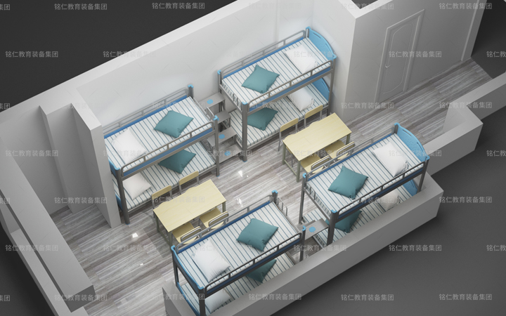 湖南員工宿舍上下鋪鐵床效果圖 湖南員工宿舍上下鋪鐵床效果圖