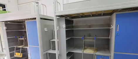 湖南宿舍桌柜一體式公寓床：高校宿舍的實用擔當