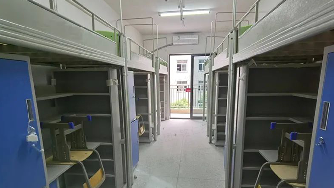 湖南宿舍桌柜一體式公寓床