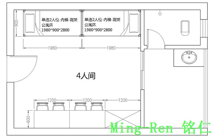 午休宿舍床