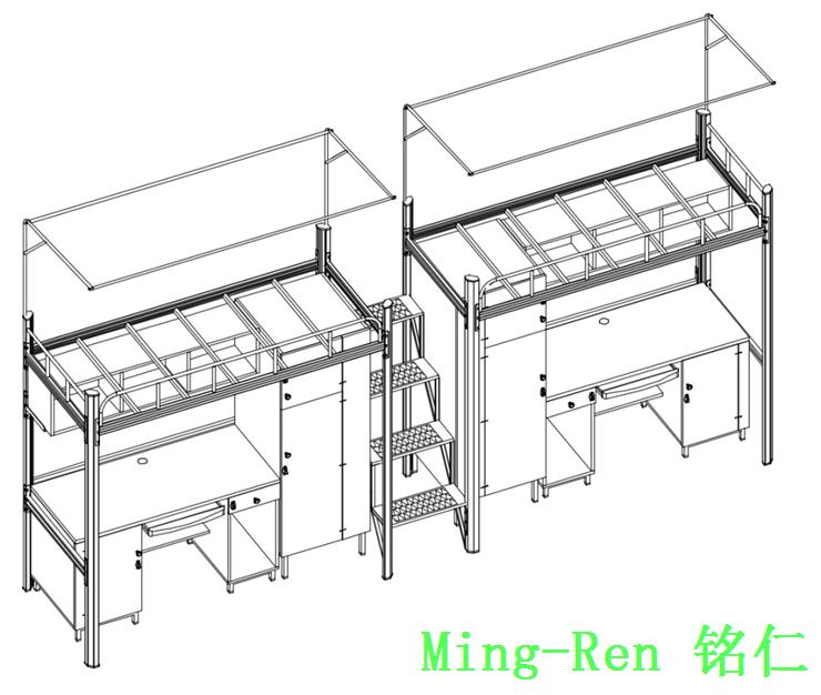 學(xué)生公寓床