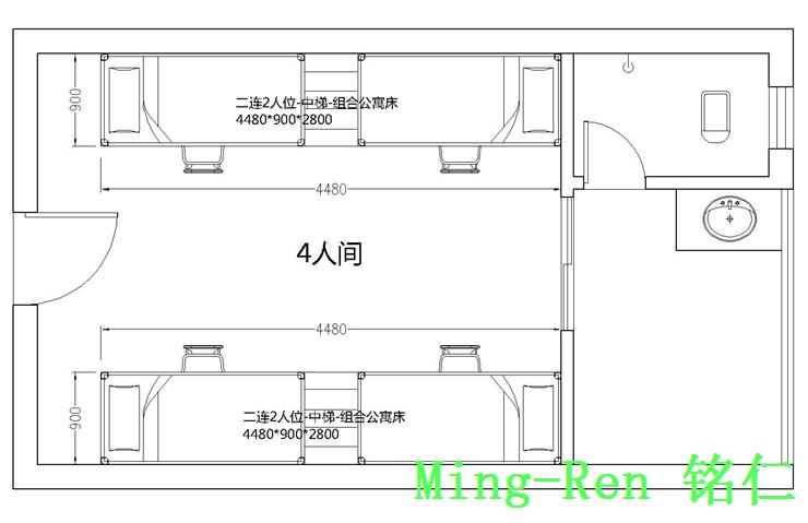 學(xué)生公寓床