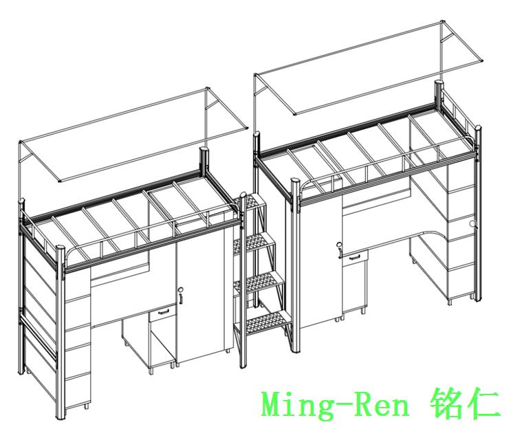 學(xué)生公寓床