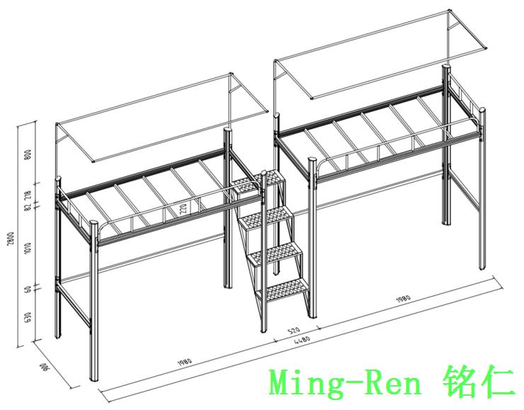 公寓床設(shè)計(jì)圖