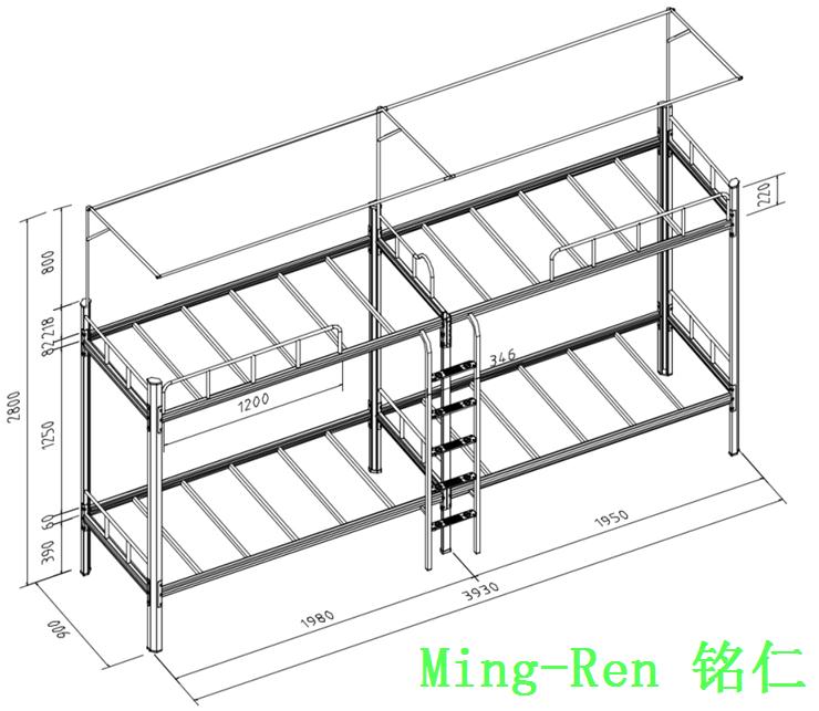 學(xué)生公寓床