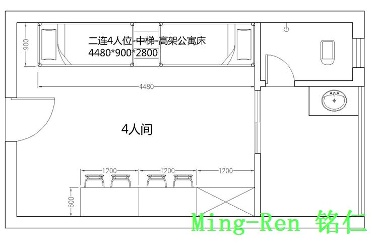 學(xué)生公寓床