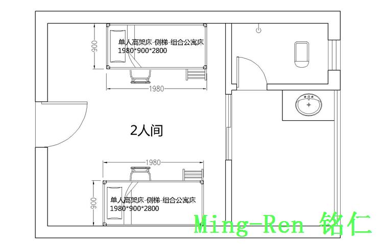 學(xué)生公寓床