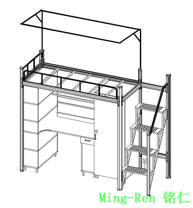 學(xué)生公寓床