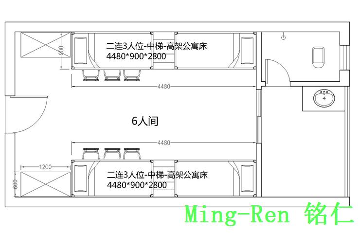 公寓床