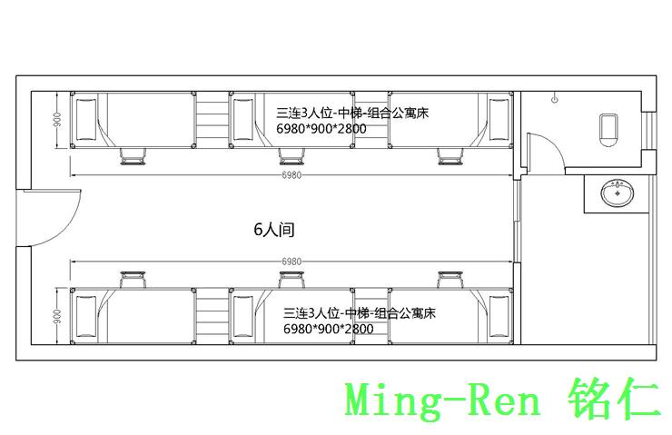 學(xué)生公寓床